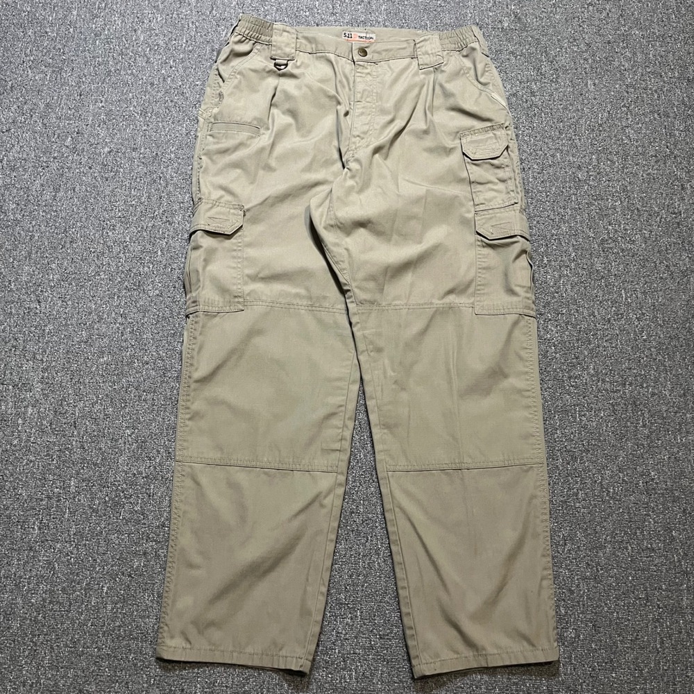 5.11 Tactical Cargo Pants Khaki Mens Size‎ 40x32 Relaxed Fit Utility Work Pants